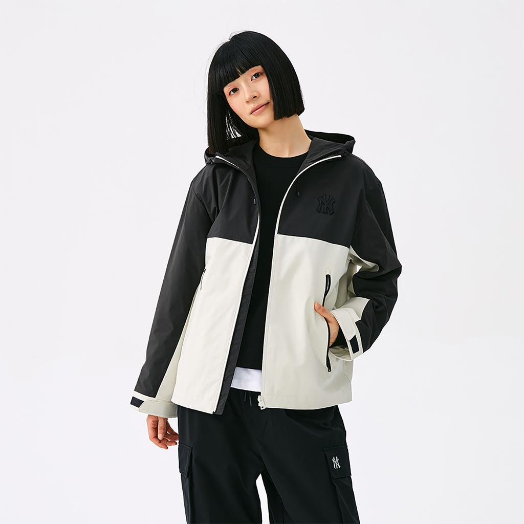 New MLB New York Yankees Basic Collection 25FW Jacket Unisex Deep Ivory 3AWJB0254-50CRD