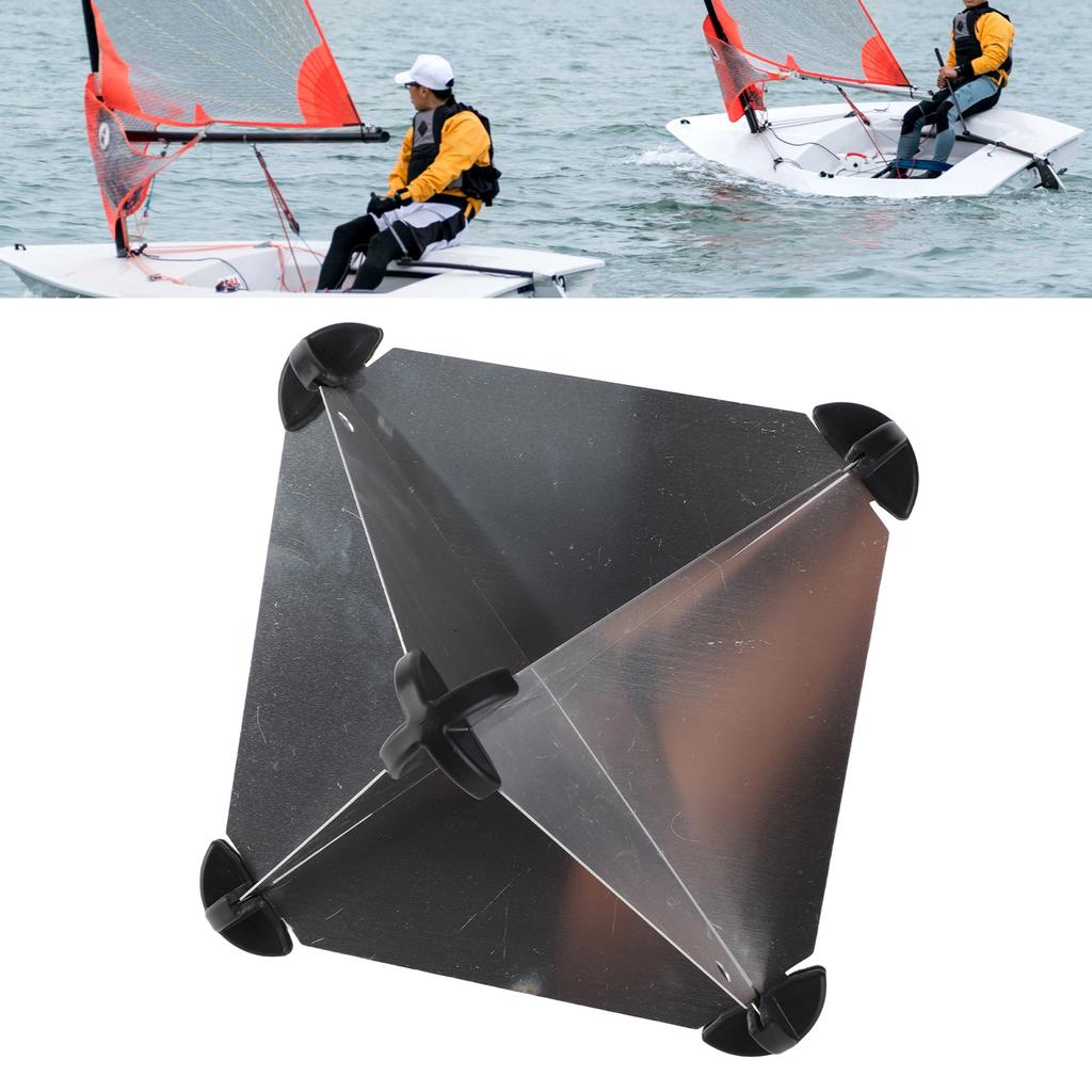 Rostfritt stål marin 10 st åttkantig typ aluminium radarreflektorer 12x12 tum för segelbåtar motorbåt båttillbehör