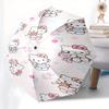 Hello Kitty,Floral Automatic Umbrella-Foldable, Durable 8-Bone Design, Compact and Stylish, Great for Camping, Halloween, Christmas, Mother'