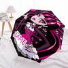 Personalized Name Monster High Draculaura Print Umbrella - Automatic Open/Close, Eight-Rib Durable Frame, Automatic Folding Umbrella