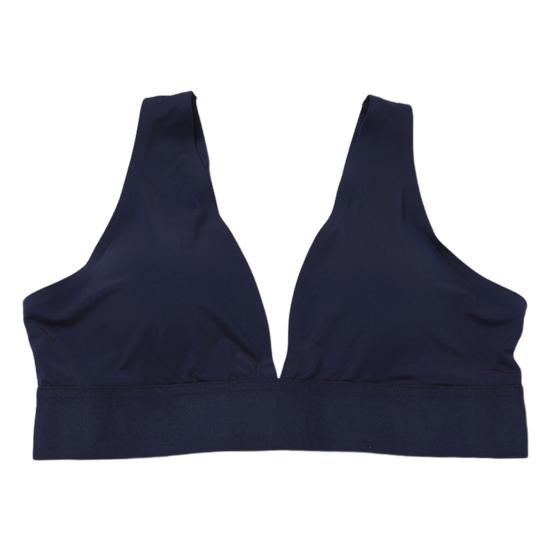 

Женский бюстгальтер с глубоким V-образным вырезом, пуш-ап, без косточек, эластичный, однотонный, отличная поддержка 45355 S