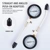 Engine Compression Meter with M10 M12 M14 M18 Adapter 0-300 PSI Pressure Gauge Automotive Cylinder Tester Kit