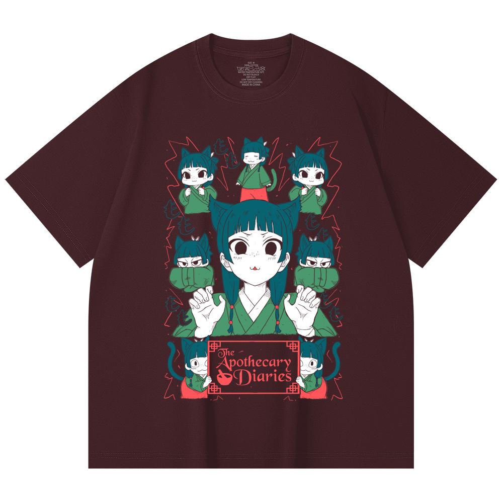 

230 Gsm 100% Cotton Apothecary Diaries V1 Print Unisex Heavy Cotton T Shirt 2XL