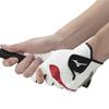 MIZUNO ComfiGrip Golf Left Synthetic Leather with Silicone 5MJML253 Gloves, Men's, Hand, Leather/Artificial Print, White/Red, 23cm,