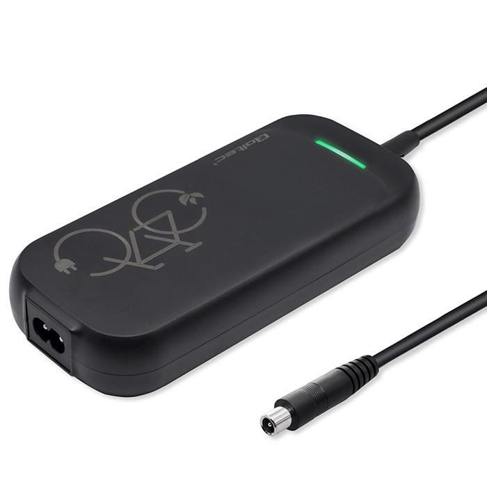 Qoltec Fast Charger for Electric Scooter Bike 36V | 42V | 2A | 5.5*2.1 | Waterproof + Power Cable