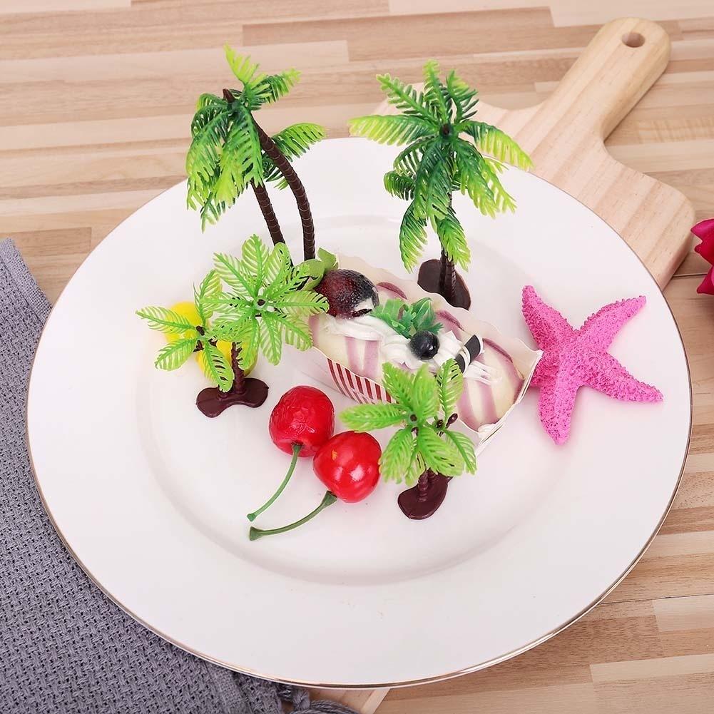 Miniatur-Landschaftsmodell Simulation Kokospalmenbaum Heimdekor Ornamente