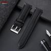20mm 22mm 24mm Retro Calfskin Watch Band Women Men Wristband Brown Blue Universal Replacement Strap for Seiko Bracelet for Omega