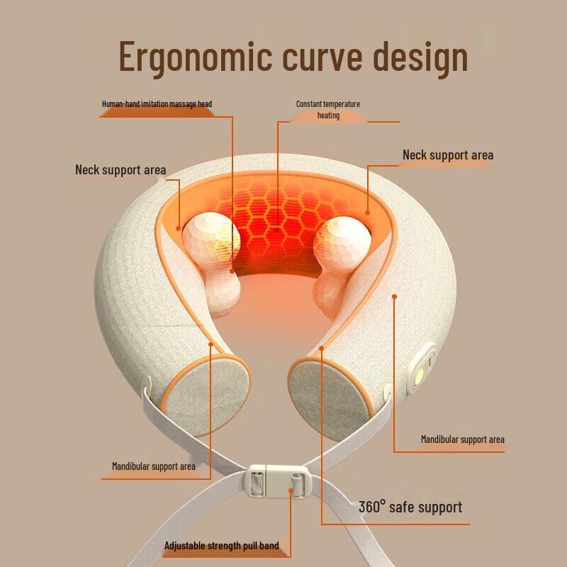 U-Shaped Neck and Shoulder Kneading Massager