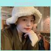 Stylish Lamb Thickened Wool Winter Bucket Hat For Women Cozy And Warm Ear Protection