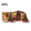 Winter Scene Wall Decals Christmas Snow House Sticker Removable Self-Adhesive Sticker Decal PVC Waterproof Decorative Decal for Holiday Party