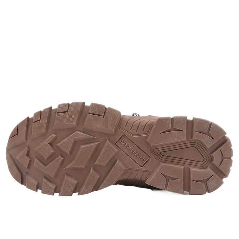 New Large Size Mid-High Top Desert Hiking & Camping Boots