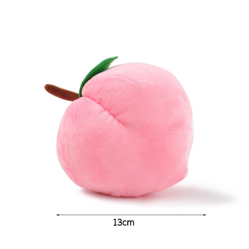 Plush Fruit Toys Set With Soft Pp Cotton For Kids Role Play And Educational Games