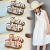 Lightweight Girls' Shoes Summer New Kids Sandals Fashion Soft Soled Casual Girls' Sandals Anti Slip Child Beach Shoes