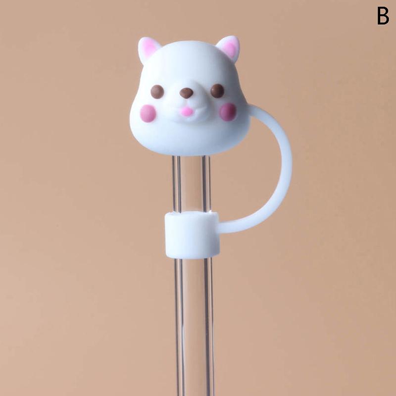 Мультяшный силиконовый наконечник для соломинки — фото 7