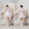 Lyrical Palette Cosplay Halloween Milky China Maid JamsCollection Rosa [Klarer Stein] Damen