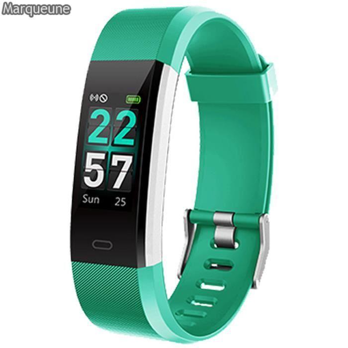 Smartwatch - MARQUEUNE - Smartwatch - Wasserdicht IP68 - Schrittzähler - Smartphone-Benachrichtigungen