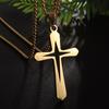 Stainless Steel Zeus Thunder Necklace Lightning Charm for Men and Women Hip Hop Trend Street Party Cool Jewelry Anniversary Gift