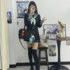 Autentická JK uniforma: Přiléhavý námořnický oblek Hatsune Miku s nafouknutými rukávy, japonský akademický styl, dámská střední uniforma