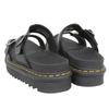 Pristine Dr.Martens Sandals MYLES Leather slide sandals black Women 23523001 Used