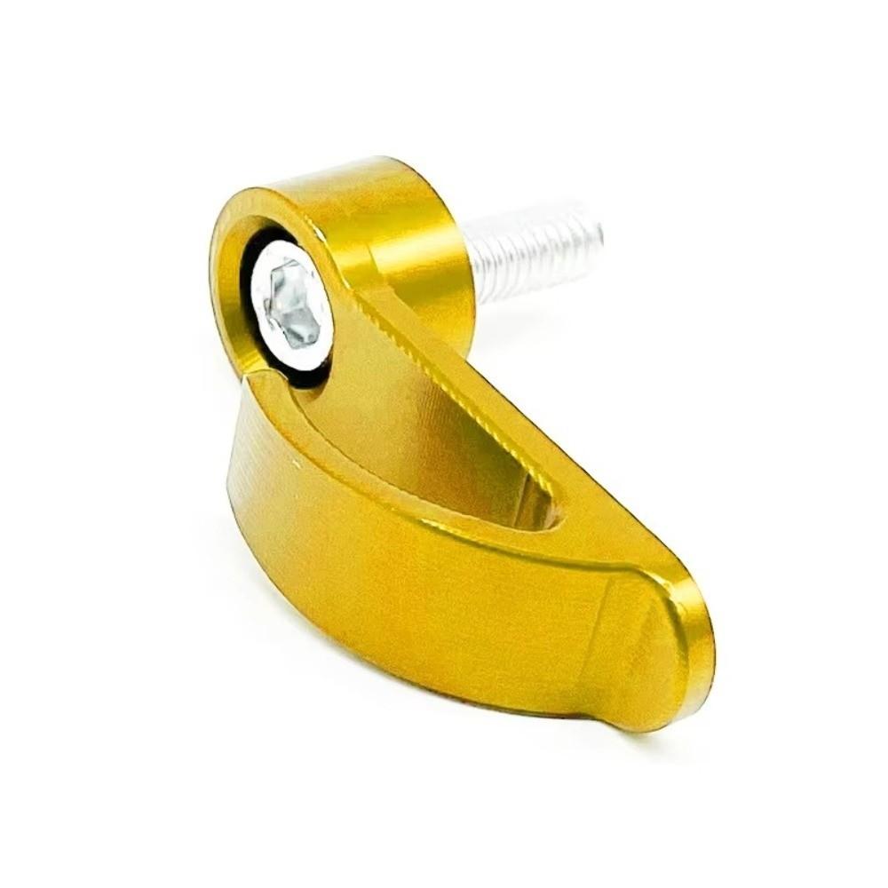 Aluminium Alloy Motorcycle Helmet Hook Single Hole Heavy Duty Motorbike Storage Hook Universal Design Motorcycle Hanger