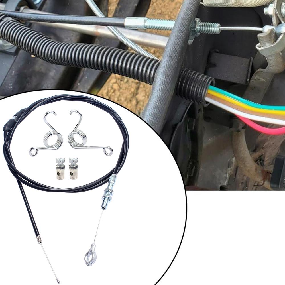 Throttle Cable Kit Go Kart Accessories Parts Brake Return Throttle Springs 75 Inch Go Cart Brake Cable Enhanced Throttle Cable