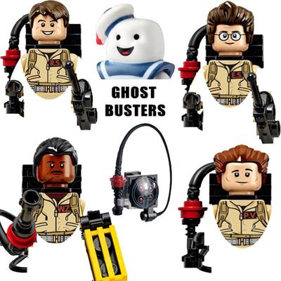 Promotii!! 4 Bucăți/Set Egon Spengler Peter Winston Zeddemore Stay Puft Figurine de Acțiune Model Blocuri Jucării pentru Copii Ghostbusters