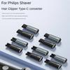 15В HQ8505 Тип-C Адаптер-перетворювач для зарядки бритви Philips Norelco One Blade Pro QP6520 QP6530 QP6510 Тример для бороди