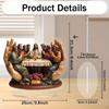 Decor de masă acrilic Semn decorativ, Placă centrală de masă de sărbători, Raft de colecție