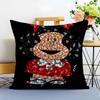 Cartoon Mafaldas Cushion Cover Washable Linen comfort Soft  for Sofa Bed Cozy Home Room Decor