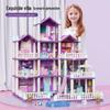 Princess Dollhouse Playset: Little Girl's Castle Villa