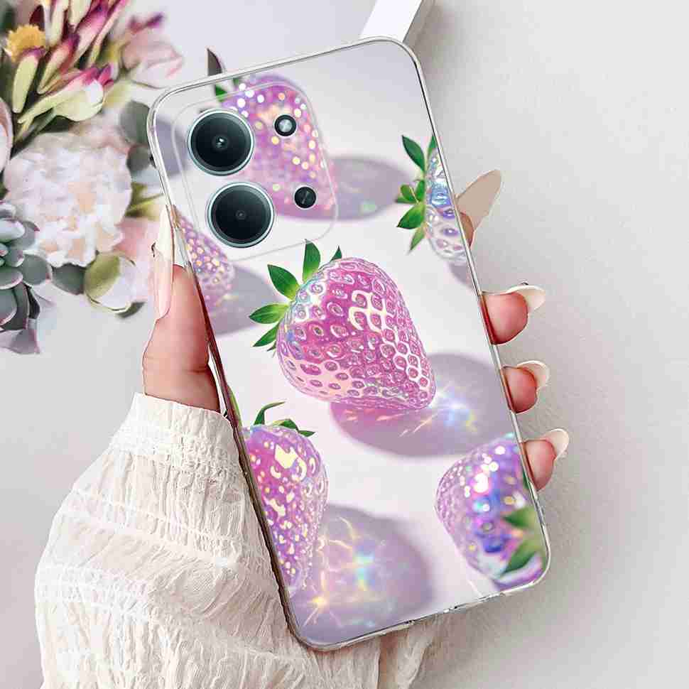 For Xiaomi Redmi 15C 4G 25078RA3EA Case New Butterfly Cute Cat Soft Silicone TPU Cover For Redmi 15C 15c 4G 6.9" Phone Casing