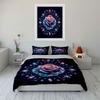 Elegant Rose Gemstone Decoration Set Kid'S And Adults' Bedroom Decor, Exquisite Three-Piece Bedding Set Gift
