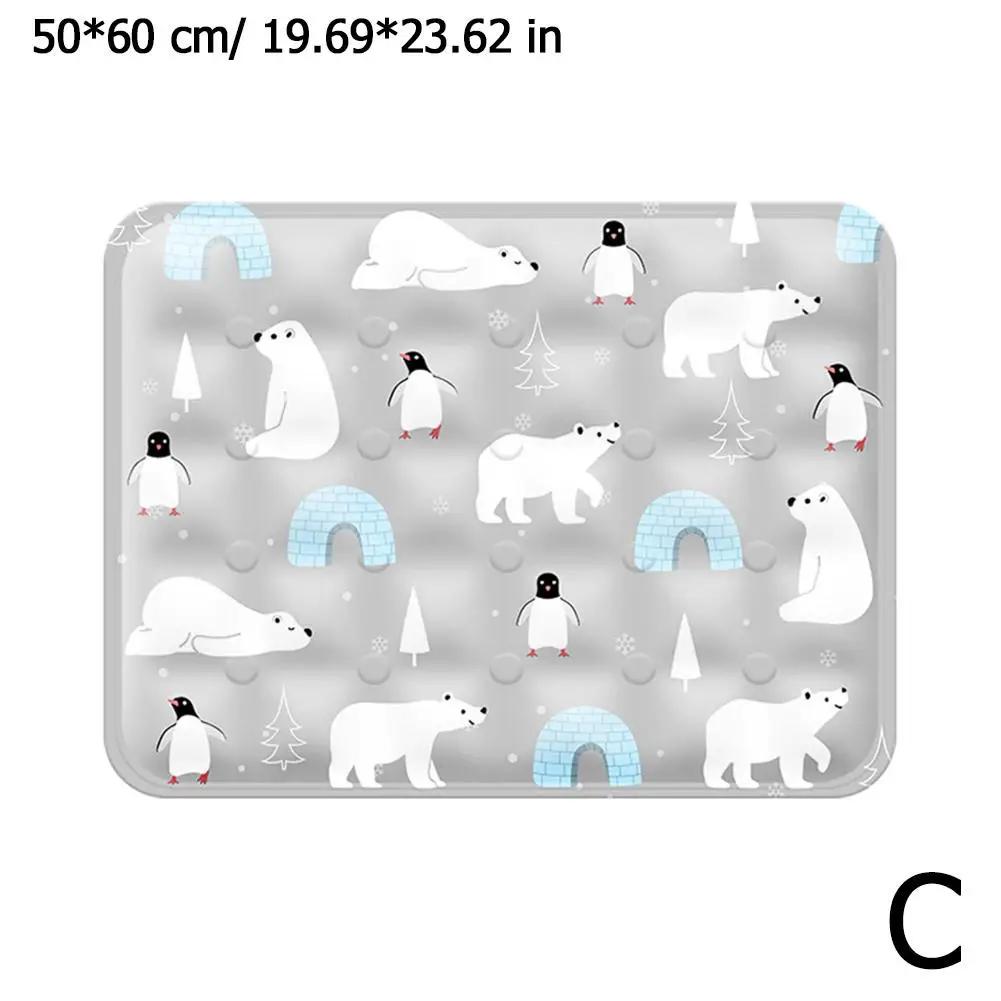Cooling Mat Summer Pet Cold Bed Extra Large For Small Big Dogs Pet Accessories Cat Blanket Sofa Cat Ice Pad Blanket E2V1