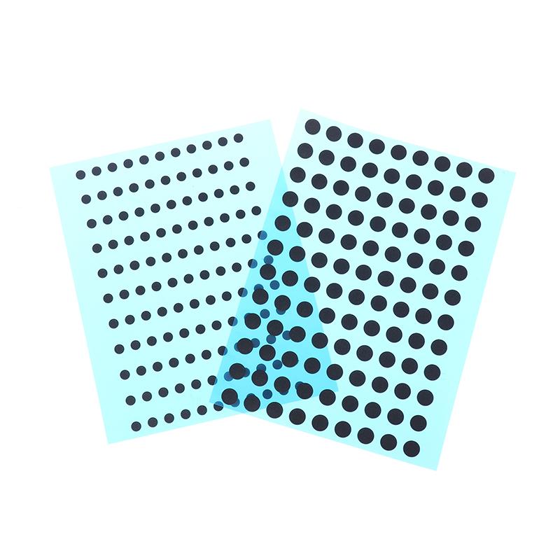 Diametru 3/4/5/6 Mm 4 Dimensiuni Paduri din Cauciuc Conductiv Negru Kit de Reparare Tastatură Pentru Telecomandă IR Butoane din Cauciuc Conductiv