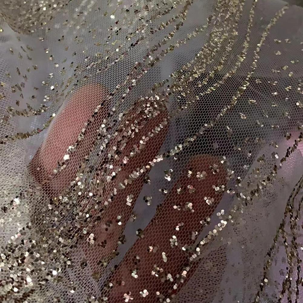 1 Yard Mesh Fabric Exquisite Eye-catching Fashionable