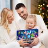 Cross-Border Christmas Countdown Calendar: 24 Pixel Robot Building Blocks for Kids