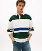 TOMMY HILFIGER Relaxed Stripe Rugby T-Shirt (T12G1Tkt690Mt10Fa)