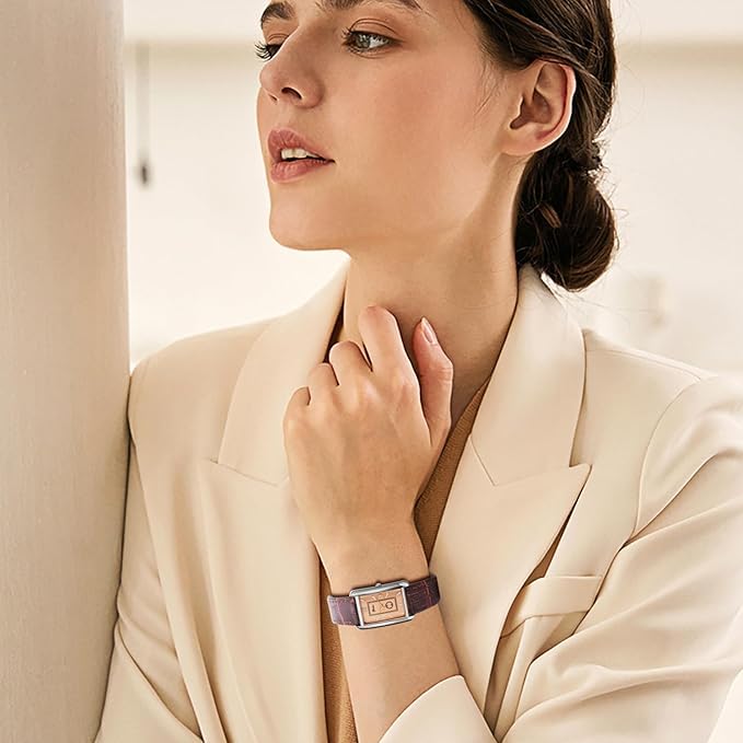 Pereche Pereche Piele Vechi Analog Accesorii de modă Iubitor Cadou Ceas, Ceas, Curea, Afișaj maro, Rezistent la apă, Cuarț, Timp liber, Afaceri, Cuplu, -