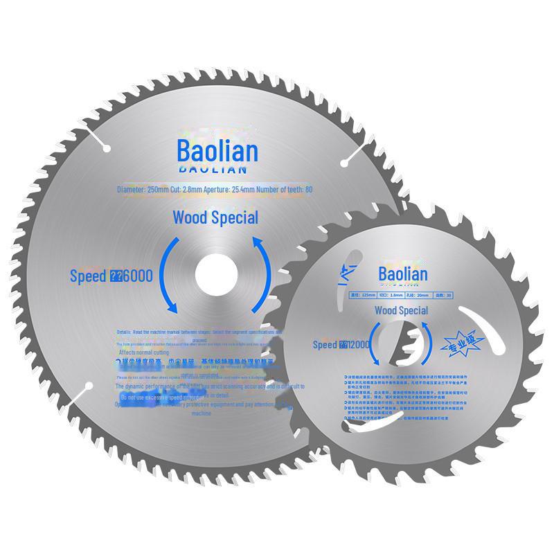 Baolian Professional Woodworking Saw Blade for Angle Grinders, 4-10 Inch, Portable Electric Saw for Cutting Aluminum