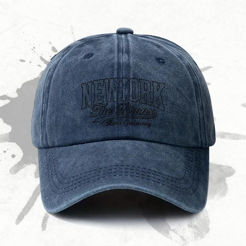 Pc New York Adjustable Baseball Cap Lightweight Printed Womens Hat Trendy Fashion Mens Trendy Cap an Ideal Gift for W