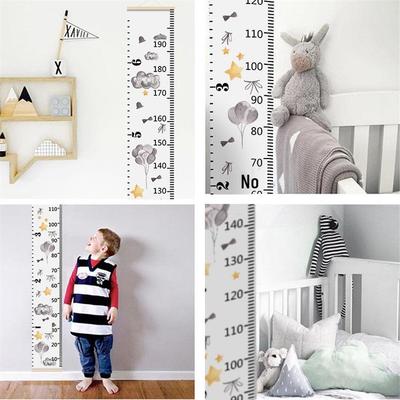 Nordic Style Children's Height Chart - Decorative Wall Hanging Measuring Sticker