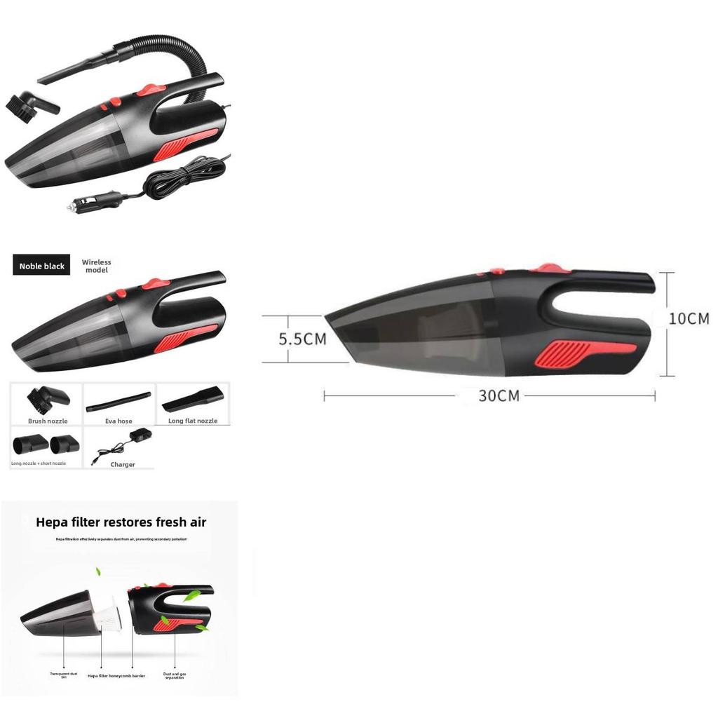 Portable Cordless Wet Dry Car Wireless Vacuum Cleaner With High Suction For Home And Vehicle Use