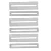 3Sets 7.8cm Size Guitar Fret Guard Steel Fret Protector Fingerboard Protector  Guitar Fret Polishing