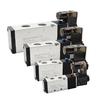 Pneumatic Electric Solenoid Valve 5 Way 2 Position Control Air Gas Magnetic 4V110-06 4V210-08 4V310-10 4V410-15 DC12V 24V AC220V Ventilation Valves 4
