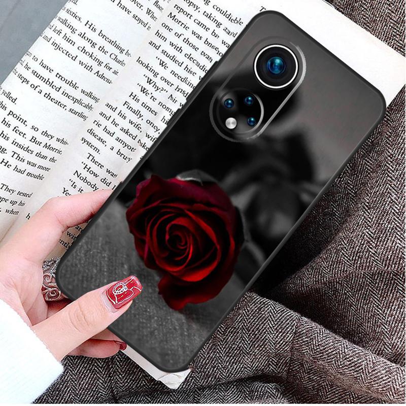 Red Rose Flower Case For Honor Magic 7 5 6 Pro V5 Honor X8b X8a X9b X9c X9a X7a 50 70 90 200 400 Lite Cover