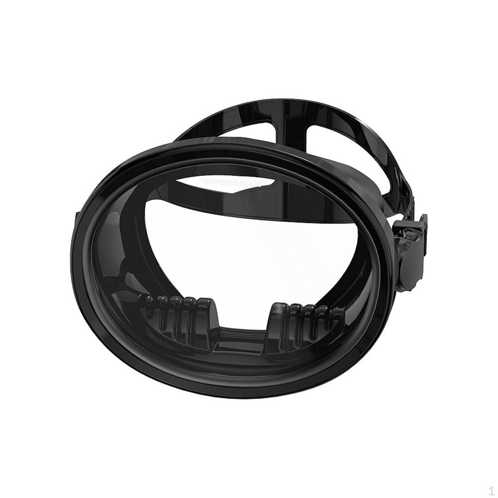 FullCovering Diving Facepiece AntiLeak Full Face Adjustable for Divers, Snorkelers,