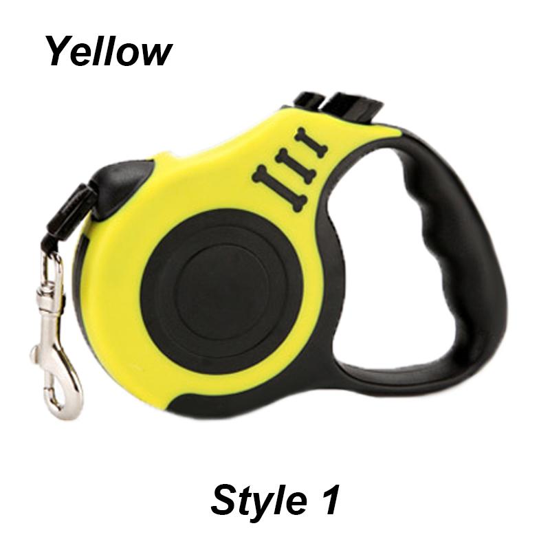 3M/5M Retractable Dog Leash Automatic Retractable Durable Nylon Lead Puppy Outdoor Travel Walking Traction Rope Pet Supplies