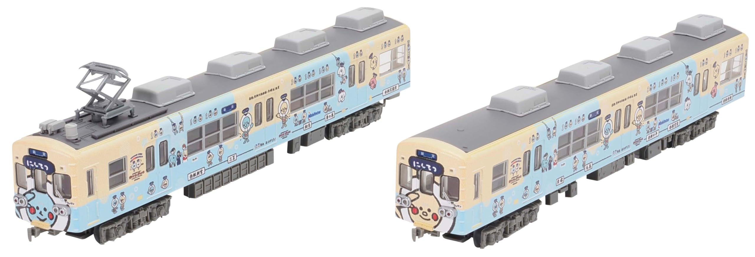 

TOMYTEC Railway Railroad 600 Nishitetsu Kaizuka Line 100th Anniversary Wrapping Set of Diorama 336761 Collection, Nishi-Nippon Series, Train, 2,