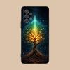 World Life Tree Mobile Phone Case for Samsung Galaxy M55 54 42 35 34 33 32 23 22 15 14 13 12 F55 5G Colorful Cover Cover Pretty
