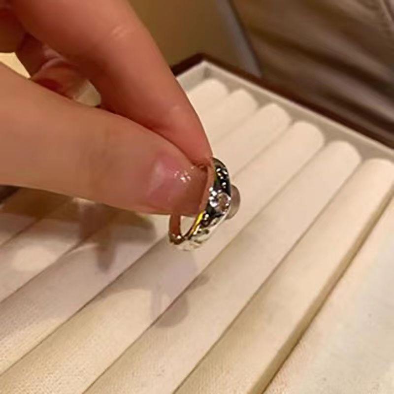 The Owner Recommends Super Beautiful Ring Female Niche Design Fashionable Personalized Ins Ring Light Luxury High-end Feeling Index Finger Ring Female